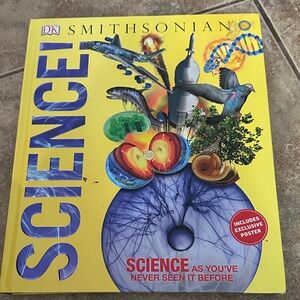 DK Smithsonian Science Book large colorful hardcover book